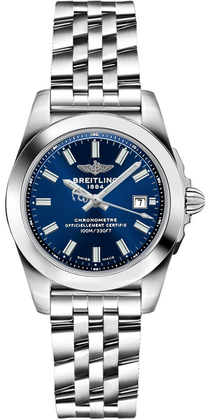 Breitling Galactic 29 Blue Dial Ladies Watch W72348121C1A1