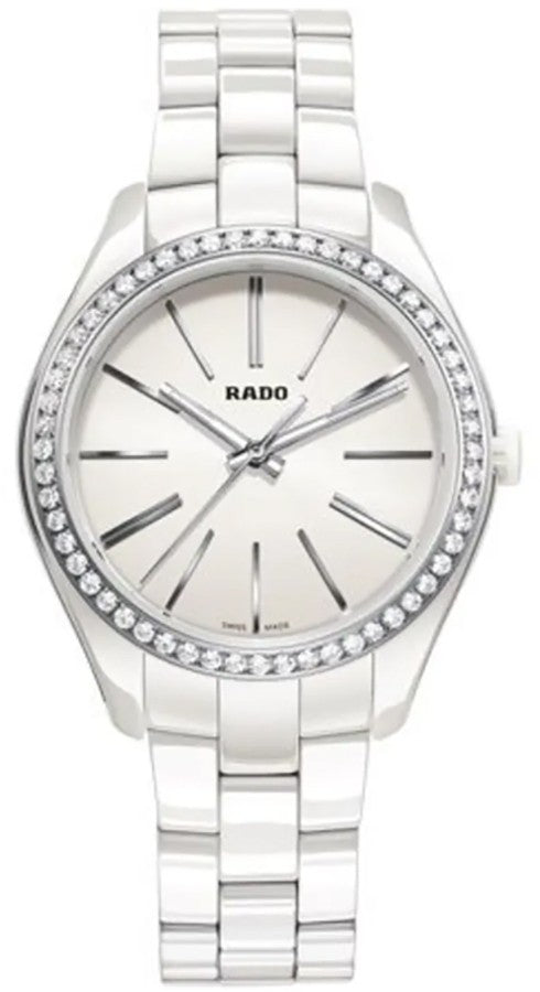 Rado HyperChrome Quartz White Ceramic Women's Watch R32311012