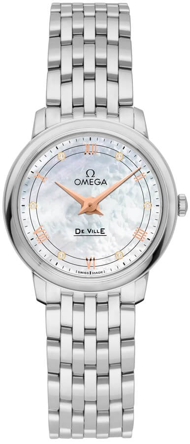 Omega De Ville Prestige 27.4mm Quartz Women's Watch 424.10.27.60.55.001