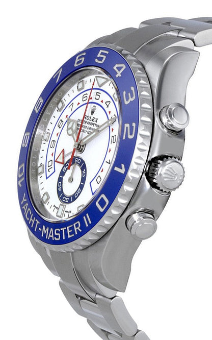 Rolex Yacht-Master II Oystersteel White Dial Men's Watch 116680-0002