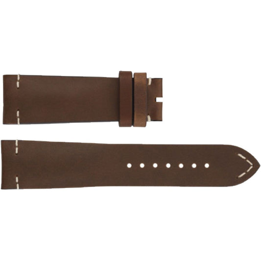 Breitling 23mm Brown Drakkar Calfskin Leather OEM Watch Strap 525X