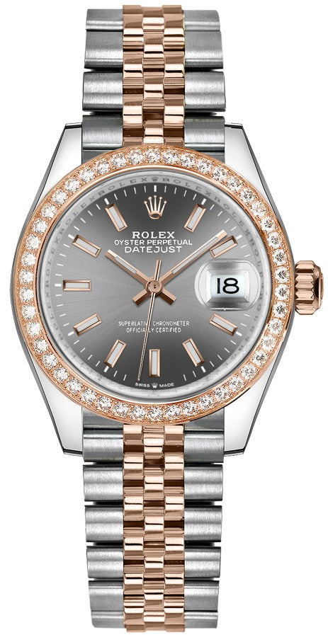 Rolex Datejust 31 Dark Rhodium Dial Women's Watch 278381RBR-0018