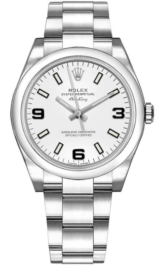 Rolex Oyster Perpetual 34 Air-King Automatic Women's Watch 114200