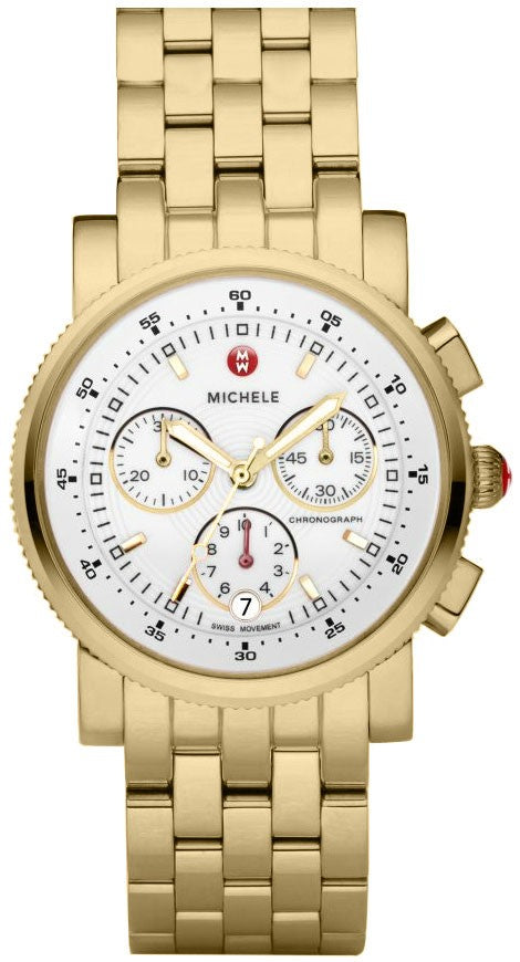 Michele Sport Sail Gold Women's Watch MWW01C000106