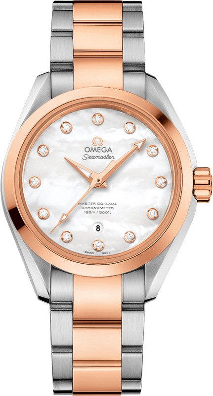 Omega Seamaster Aqua Terra Diamond Dial Women's Watch 231.20.34.20.55.001