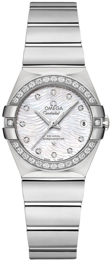 Omega Constellation Diamond Women's Watch 123.15.27.20.55.003