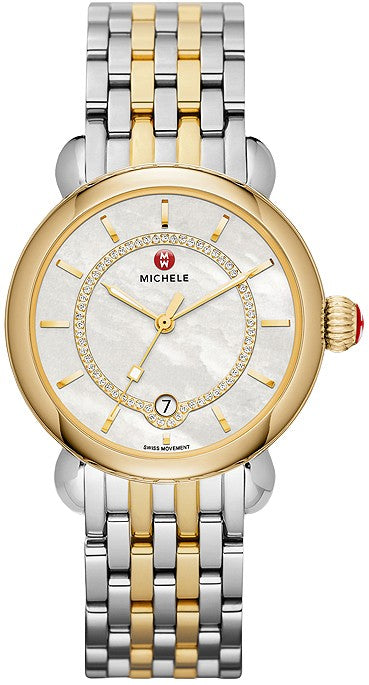 Michele CSX Elegance Two-Tone Women's Watch MWW03T000064