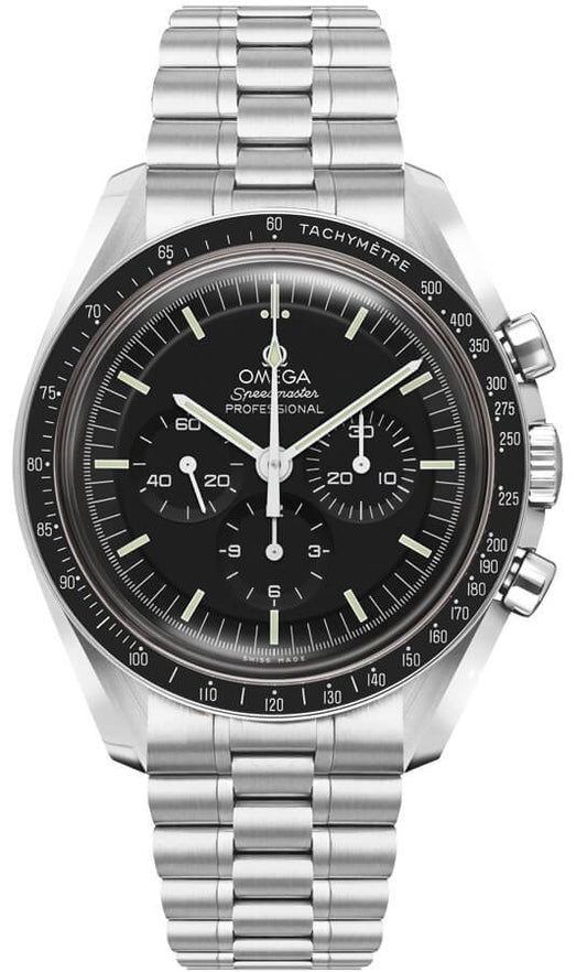 Omega Speedmaster Speedy Moonwatch Black Dial Steel 310.30.42.50.01.001