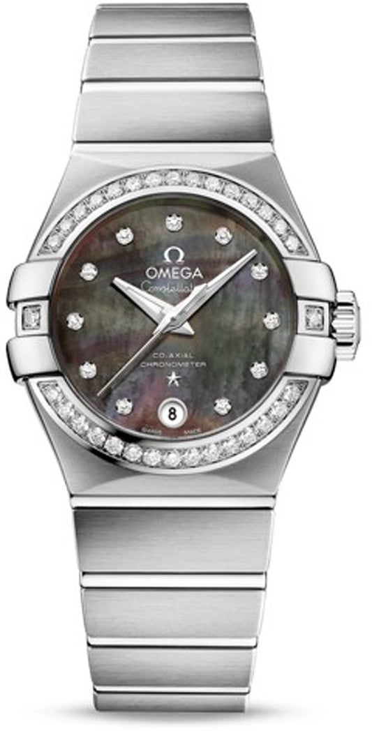 Omega Constellation Tahiti Mother of Pearl Dial Women's Watch 123.15.27.20.57.003