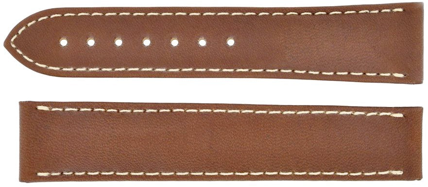 Omega 20mm Brown Leather Strap 032CUZ000918