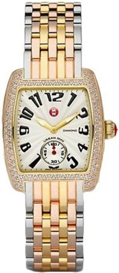 Michele Urban Mini Tri-Tone Women's Fashion Watch MWW02A000539