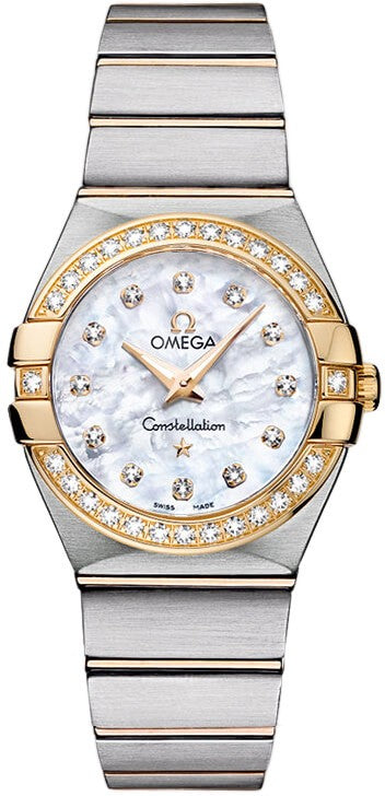 Omega Constellation Diamond Women's Watch 123.25.27.60.55.003