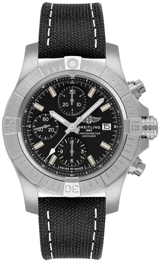 Breitling Avenger Chronograph 43 Steel Men's Watch A13385101B1X2