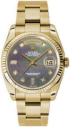 Rolex Day-Date 36 Solid 18K Yellow Gold Watch 118238