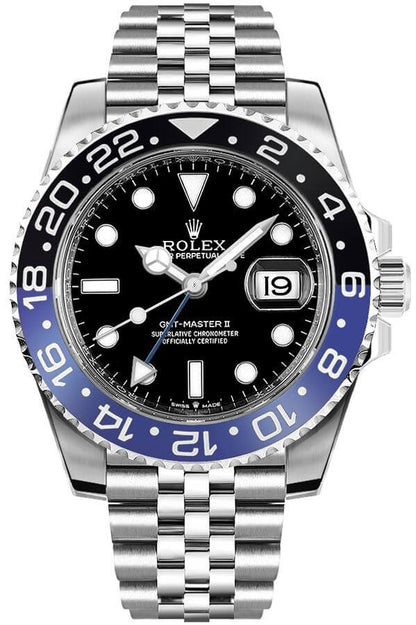 Rolex GMT-Master II Batman Jubilee Men's Watch 126710BLNR-0002