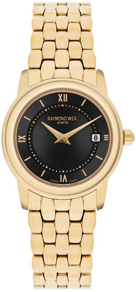 Raymond Weil Tradition Black Dial Women's Watch 5398-P-00207