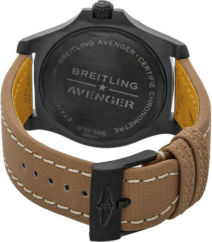 Breitling Avenger Automatic GMT 45 Black Titanium Men's Watch V32395101B1X1