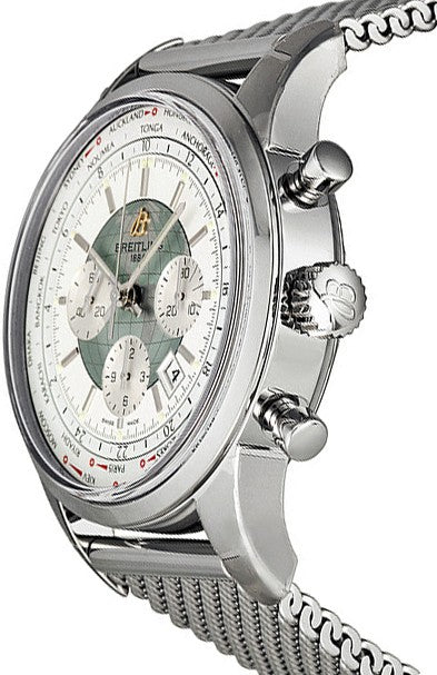 Breitling Transocean Chronograph Unitime Men's Watch AB0510U0/A732-152A