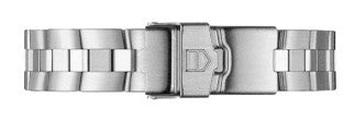 Tag Heuer Exclusive Mens Brushed & Polished 19mm Bracelet BA0332