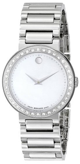 Movado Concerto Mother of Pearl Diamond Women's Watch 0606421