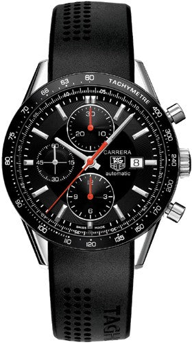 Tag Heuer Carrera Chronograph Black Dial Men's Watch CV2014.FT6014