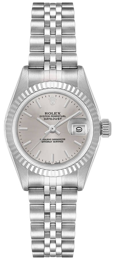 Rolex Lady-Datejust 26 Silver Dial Automatic Women's Watch 79174