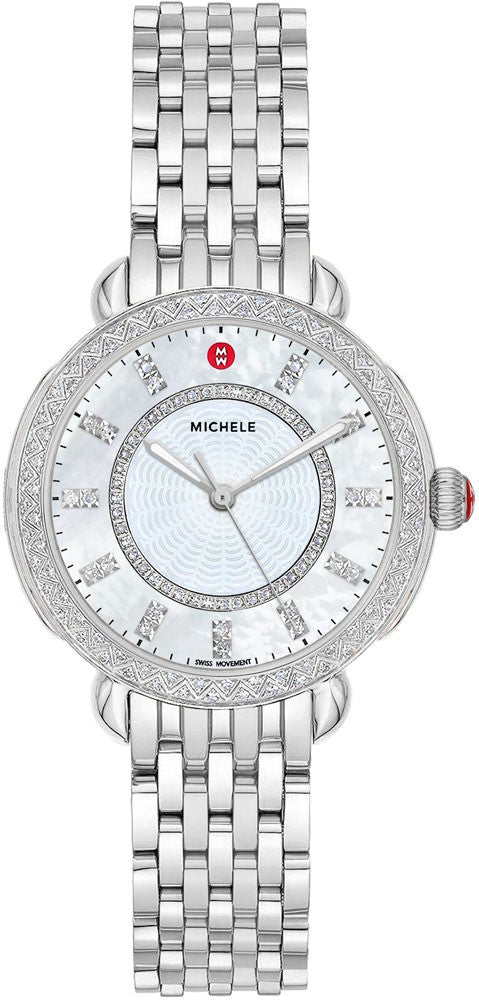 Michele Sidney Classic Diamond Women's Watch MWW30B000001