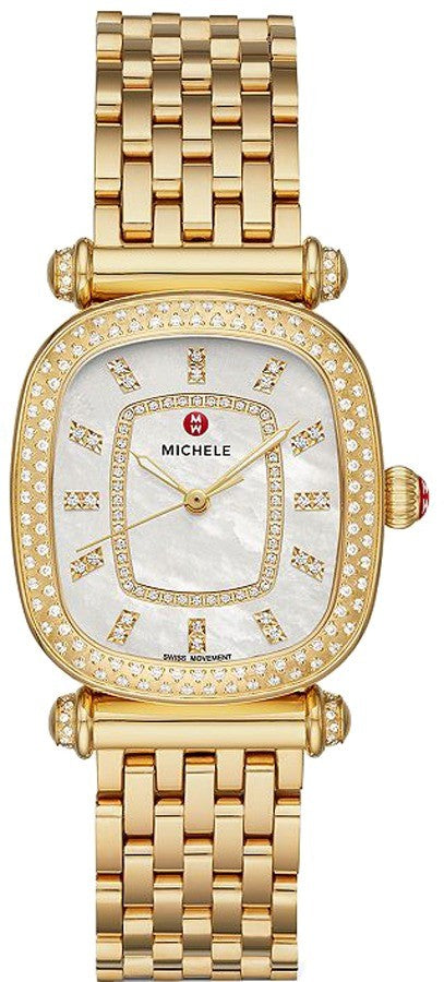 Michele Caber Isle Diamond Bezel Women's Watch MWW16C000034