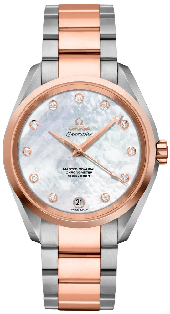 Omega Seamaster Aqua Terra Diamond Women's Watch 231.20.39.21.55.003