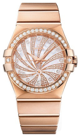 Omega Constellation Rose Gold & Diamond 123.55.35.20.55.002