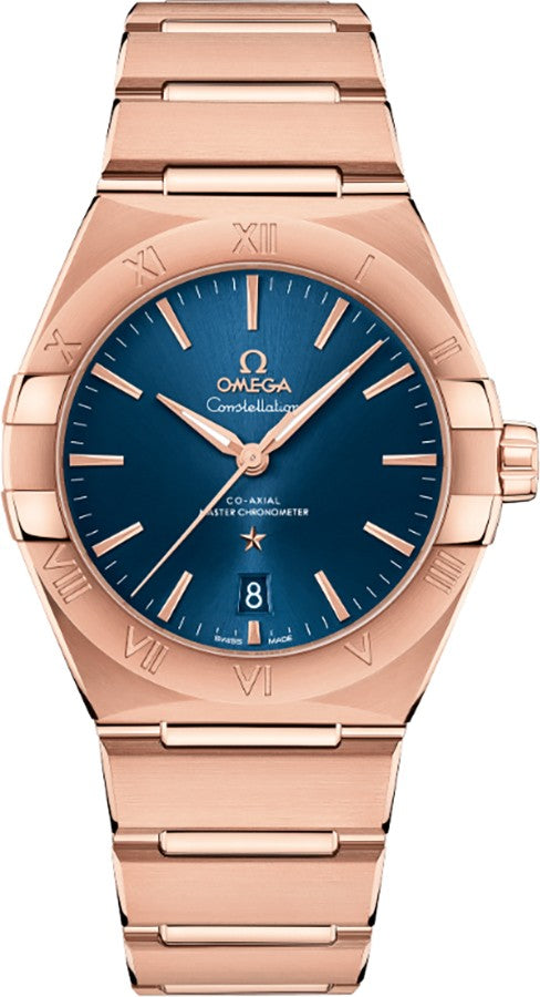 Omega Constellation 18k Rose Gold Men's Watch 131.50.39.20.03.001