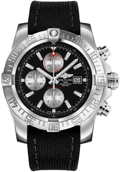 Breitling Super Avenger II Black Dial Men's Watch A13371111B1W1