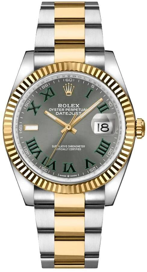 Rolex Datejust 36 Slate Grey Dial Oyster Bracelet Unisex Watch 126233-0036