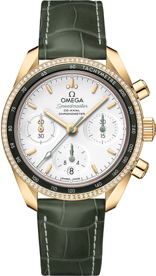 Omega Speedmaster 38 Yellow Gold Men's Watch 324.68.38.50.02.004