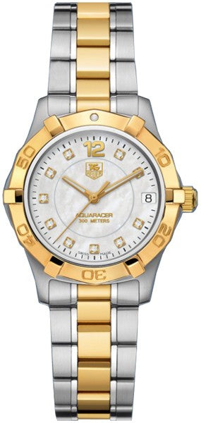 Tag Heuer Aquaracer 300M Pearl Diamond Dial Women's Watch WAF1320.BB0820