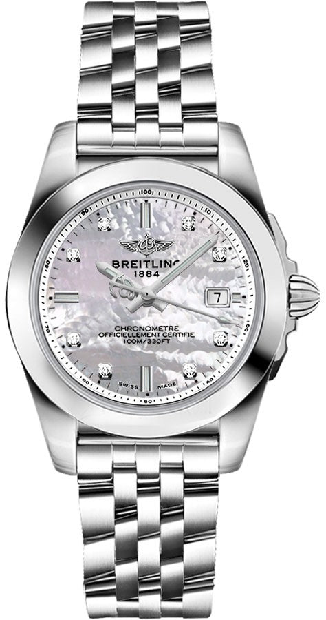 Breitling Galactic 32 Sleek Diamonds Women's Watch W71330121A1A1