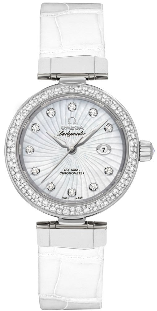 Omega De Ville Ladymatic 34mm Women's Watch 425.38.34.20.55.001