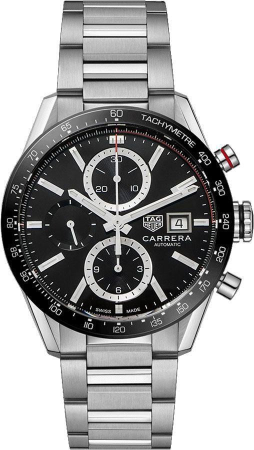 Tag Heuer Carrera Calibre 16 Black Dial Men's Watch CBM2110.BA0651