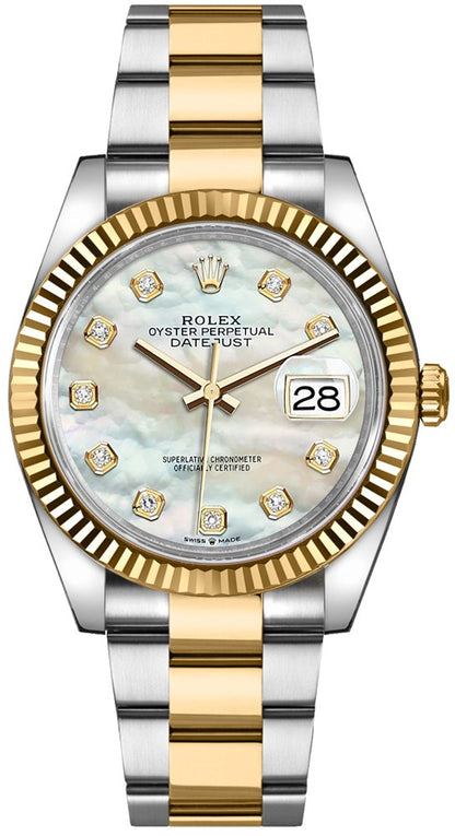 Rolex Datejust 36 Mother of Pearl Women's Watch 126233-0024