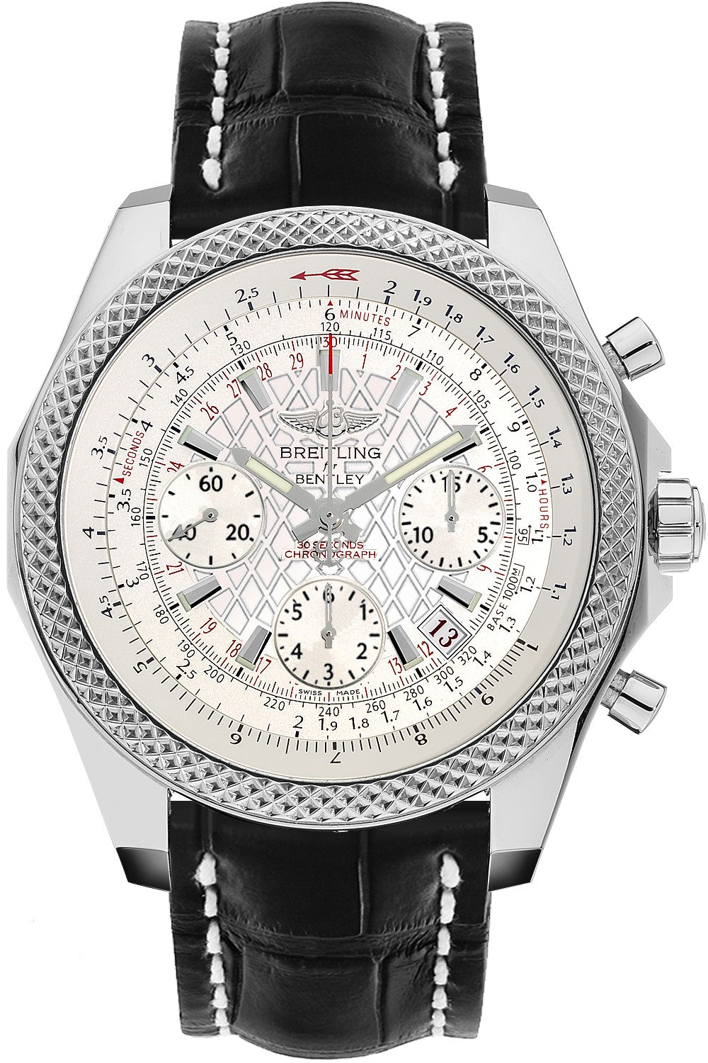 Breitling Bentley B06 S Chronograph Silver Dial Men's Watch AB061221/G810-744P