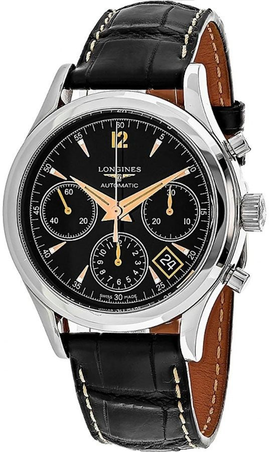 Longines Heritage Chronograph Automatic Men's Luxury Watch L2.750.4.96.0