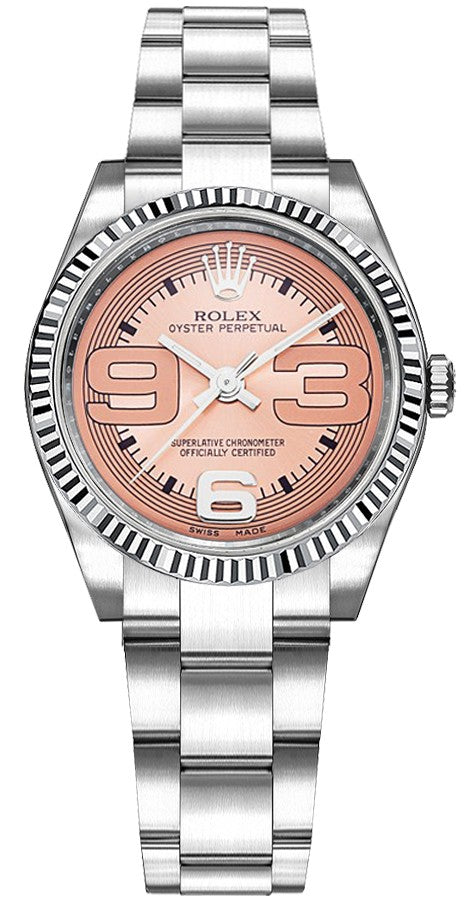 Rolex Oyster Perpetual 31 Pink Dial Watch 177234