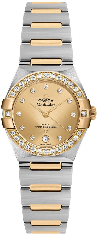 Omega Constellation Manhattan Champagne Dial Ladies Watch 131.25.29.20.58.001