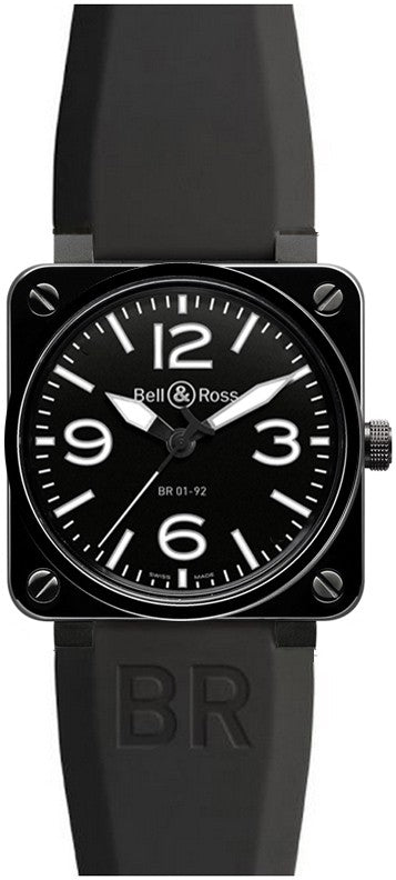 Bell & Ross Aviation Instruments BR0192-BL-CER/SRB