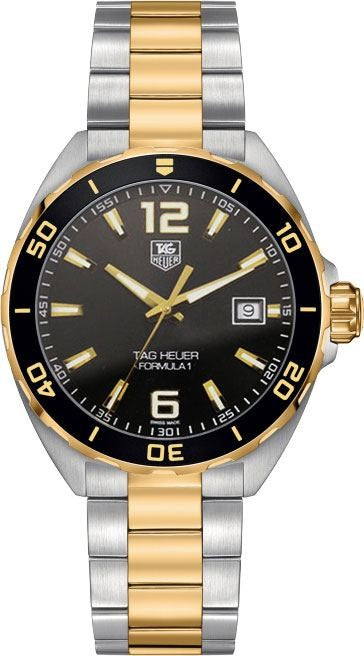 Tag Heuer Formula 1 Black Dial Two-tone Men's Watch WAZ1121.BB0879