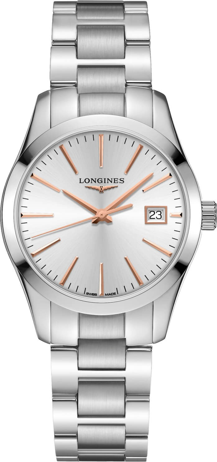 Longines Conquest Classic Silver Dial Women's Watch L2.386.4.72.6