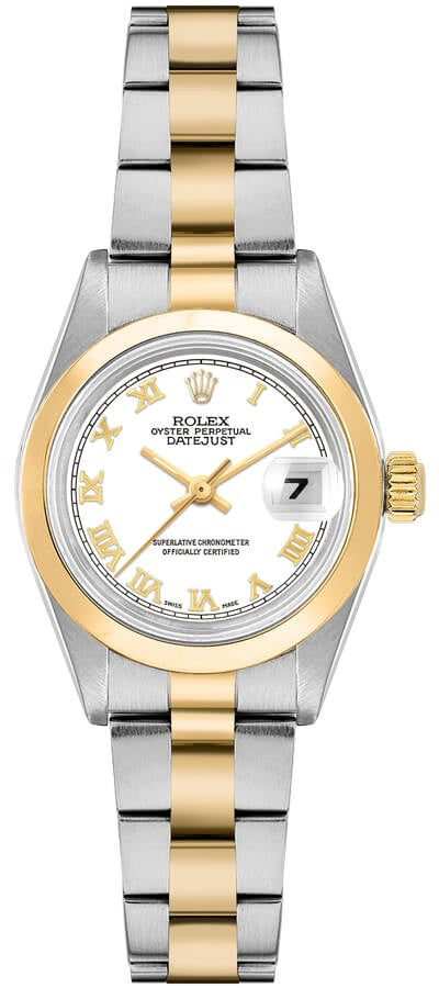 Rolex Lady-Datejust 26 Steel & Yellow Gold Women's Watch 79163