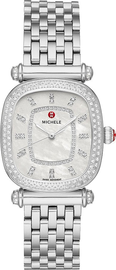 Michele Caber Isle Steel Diamonds Women's Watch MWW16C000032