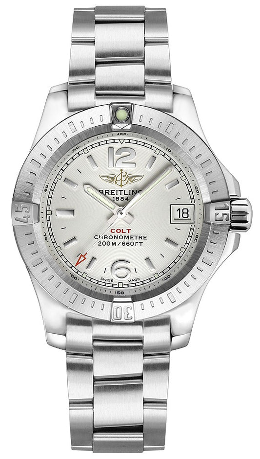 Breitling Colt Lady Silver Dial Women's Watch A77388111G1A1