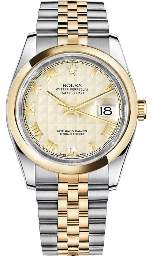 Rolex Datejust 36 Ivory Luxury Watch 116203